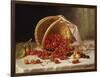 A Basket of Cherries-John F. Francis-Framed Giclee Print