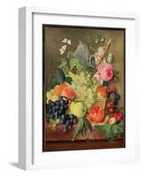 A Basket of Fruit, 1744-Jan van Huysum-Framed Giclee Print