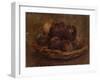A Basket of Plums, 1869 - 1869-Ignace Henri Jean Fantin-Latour-Framed Giclee Print