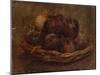 A Basket of Plums, 1869 - 1869-Ignace Henri Jean Fantin-Latour-Mounted Giclee Print