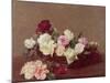 A Basket of Roses, 1890-Henri Fantin-Latour-Mounted Giclee Print