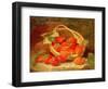 A Basket of Strawberries on a Stone Ledge, 1888-Eloise Harriet Stannard-Framed Giclee Print