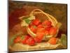 A Basket of Strawberries on a Stone Ledge, 1888-Eloise Harriet Stannard-Mounted Giclee Print