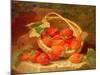 A Basket of Strawberries on a Stone Ledge, 1888-Eloise Harriet Stannard-Mounted Giclee Print