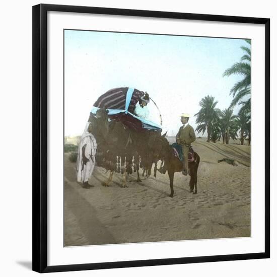 A Bassour, Touggourt (Algeria), Circa 1897-Leon, Levy et Fils-Framed Photographic Print