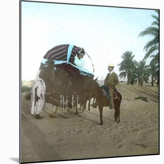 A Bassour, Touggourt (Algeria), Circa 1897-Leon, Levy et Fils-Mounted Photographic Print