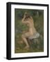 A Bather, Ca. 1886-1890-Pierre-Auguste Renoir-Framed Giclee Print