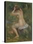 A Bather, Ca. 1886-1890-Pierre-Auguste Renoir-Stretched Canvas