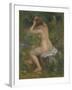 A Bather, Ca. 1886-1890-Pierre-Auguste Renoir-Framed Giclee Print