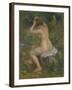 A Bather, Ca. 1886-1890-Pierre-Auguste Renoir-Framed Giclee Print