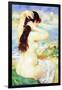 A Bather-Pierre-Auguste Renoir-Framed Art Print