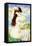 A Bather-Pierre-Auguste Renoir-Framed Stretched Canvas