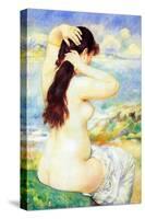 A Bather-Pierre-Auguste Renoir-Stretched Canvas