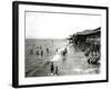 A Bathing Establishment Viewed from the Sea, the Lido-null-Framed Giclee Print