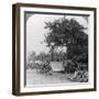 A Battery of Royal Field Artillery Enjoying a Few Hours Rest in a Wood, World War I, C1914-C1918-null-Framed Photographic Print