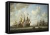 A Battle at Sea-Vincente Carducho-Framed Stretched Canvas