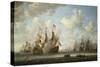 A Battle at Sea-Vincente Carducho-Stretched Canvas