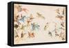 A Battle Between the Crow and Cheyenne Tribes, 1874-75-null-Framed Stretched Canvas