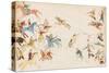 A Battle Between the Crow and Cheyenne Tribes, 1874-75-null-Stretched Canvas