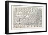 A Battle, from the Ramesseum. Egypt, 1879-null-Framed Giclee Print