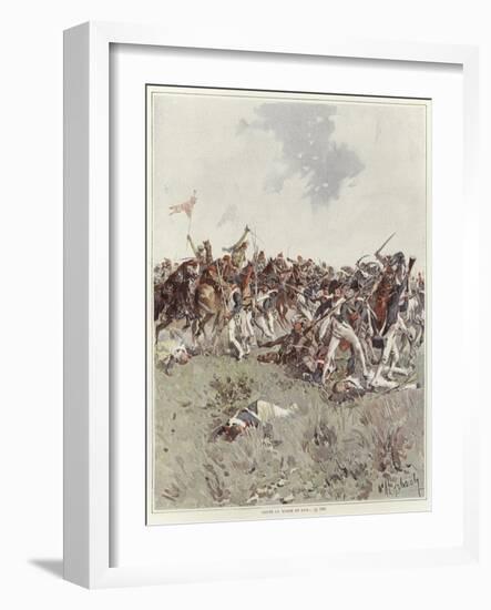 A Battle of the French Revolutionary War-Felicien Baron De Myrbach-rheinfeld-Framed Giclee Print