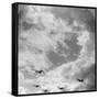 A Battle Squadron in Fighting Formation, World War I, C1914-C1918-null-Framed Stretched Canvas