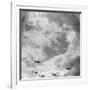 A Battle Squadron in Fighting Formation, World War I, C1914-C1918-null-Framed Photographic Print