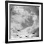 A Battle Squadron in Fighting Formation, World War I, C1914-C1918-null-Framed Photographic Print