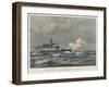 A Battleship of 1893-Eduardo de Martino-Framed Giclee Print