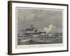 A Battleship of 1893-Eduardo de Martino-Framed Giclee Print