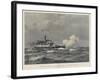 A Battleship of 1893-Eduardo de Martino-Framed Giclee Print