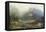 A Bavarian Lake-Robert Schultze-Framed Stretched Canvas