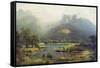 A Bavarian Lake-Robert Schultze-Framed Stretched Canvas