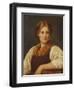 A Bavarian Peasant Girl-Franz Von Defregger-Framed Giclee Print