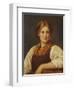 A Bavarian Peasant Girl-Franz Von Defregger-Framed Giclee Print