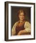 A Bavarian Peasant Girl-Franz Von Defregger-Framed Giclee Print