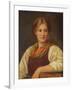 A Bavarian Peasant Girl-Franz Von Defregger-Framed Giclee Print