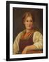 A Bavarian Peasant Girl-Franz Von Defregger-Framed Giclee Print