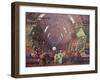 A Bazaar in Constantinople, 1873-Jean Brindesi-Framed Premium Giclee Print