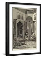 A Bazzar, Tangier, Morocco-null-Framed Giclee Print