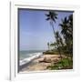 A Beach in Kerala, India, with Two Small Fishing Boats-PaulCowan-Framed Photographic Print