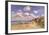 A Beach Near Trouville, 1895-Eugène Boudin-Framed Giclee Print