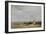 A Beach Scene at Trouville, 1860s-Eugene Louis Boudin-Framed Giclee Print