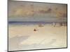 A Beach Scene-Eliseo Meifren y Roig-Mounted Giclee Print