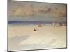 A Beach Scene-Eliseo Meifren y Roig-Mounted Giclee Print