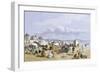 A Beach Scene-John Gadsby Chapman-Framed Giclee Print