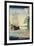 A Beach, Taishu Province, October 1860-null-Framed Giclee Print