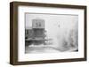 A Beachfront Hotel during Hurricane Dora-null-Framed Photographic Print