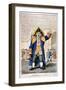 A Beadle Outside the Bank of England, London, 1814-C Williams-Framed Giclee Print