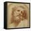 A Bearded Head, Looking Up (Possibly Laocoon)-Parmigianino-Framed Stretched Canvas